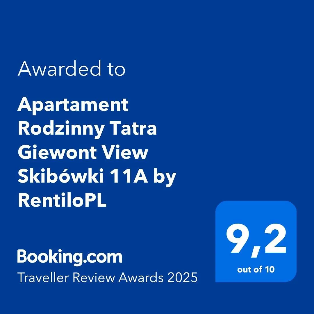 Apartament Rodzinny Tatra Giewont View Skibowki 11A By Rentilopl 扎科帕内 公寓